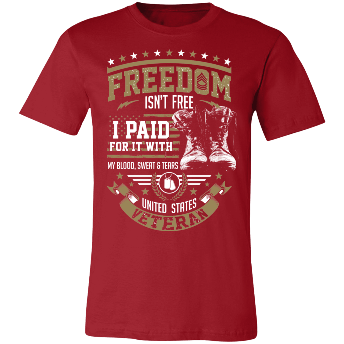 Veteran Design Premium  Unisex Jersey Short-Sleeve T-Shirt