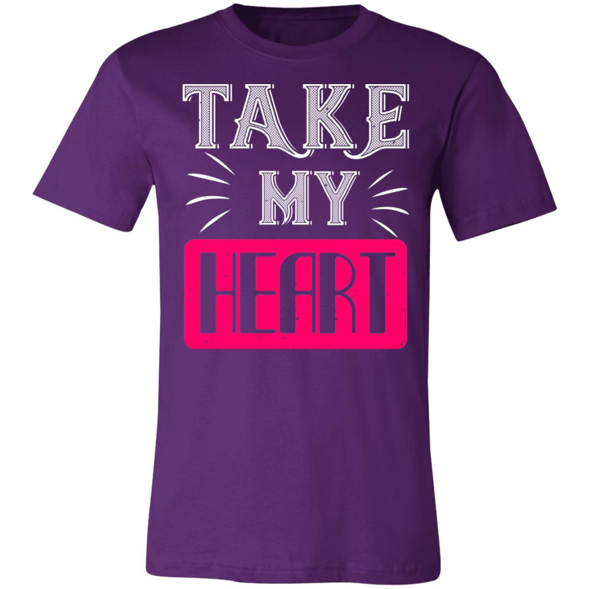 Valentine Design Unisex Jersey Short-Sleeve T-Shirt