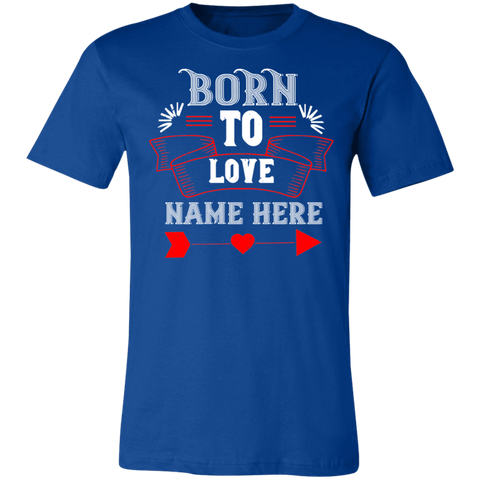Image of Valentine Design Unisex Jersey Short-Sleeve T-Shirt