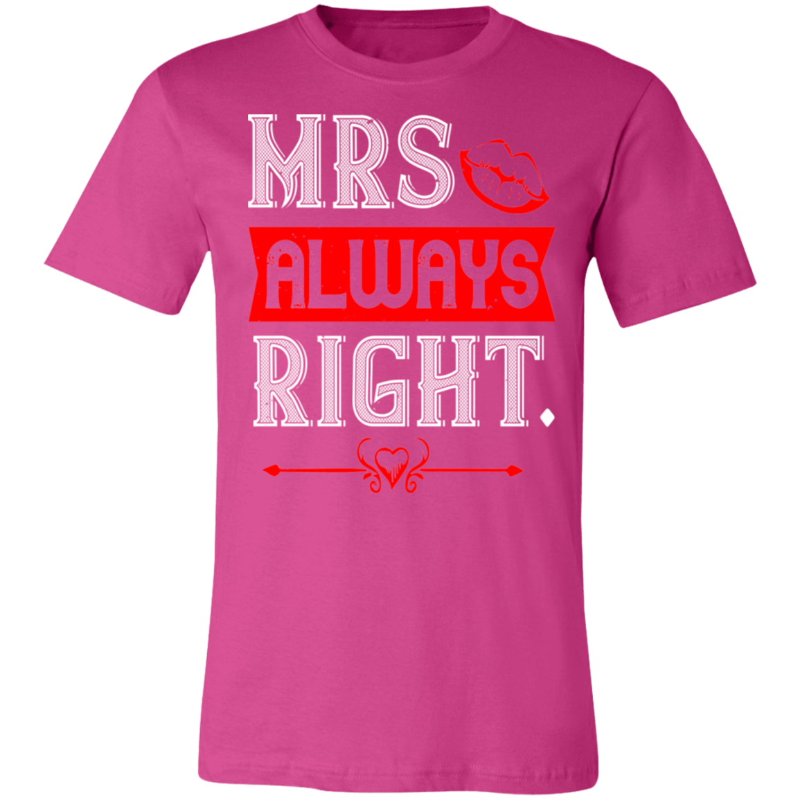 Valentine Design Unisex Jersey Short-Sleeve T-Shirt