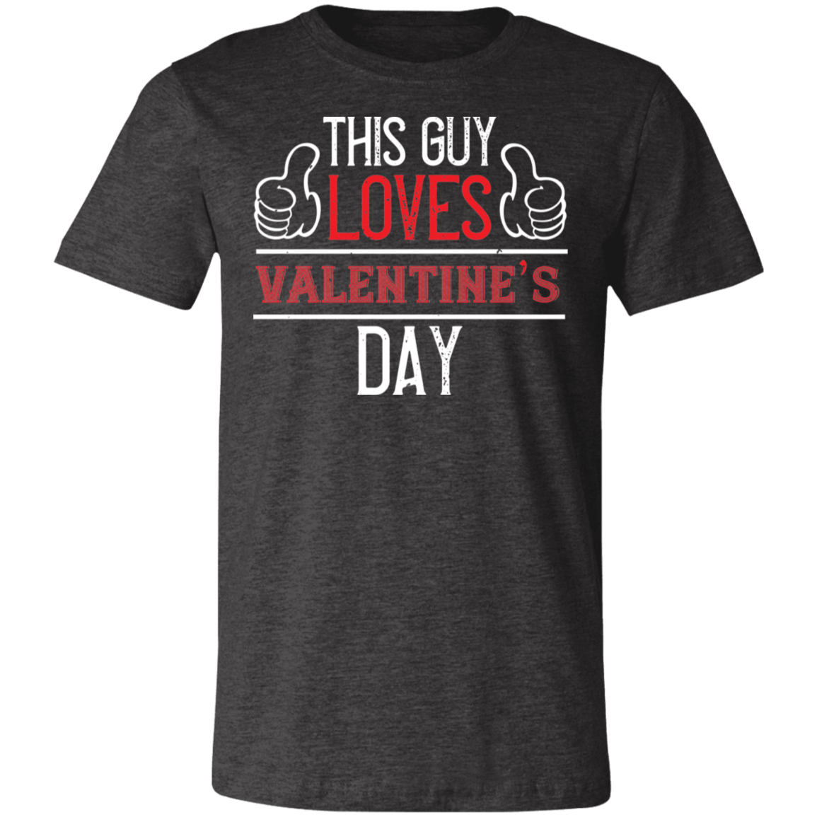 Valentine Design Unisex Jersey Short-Sleeve T-Shirt