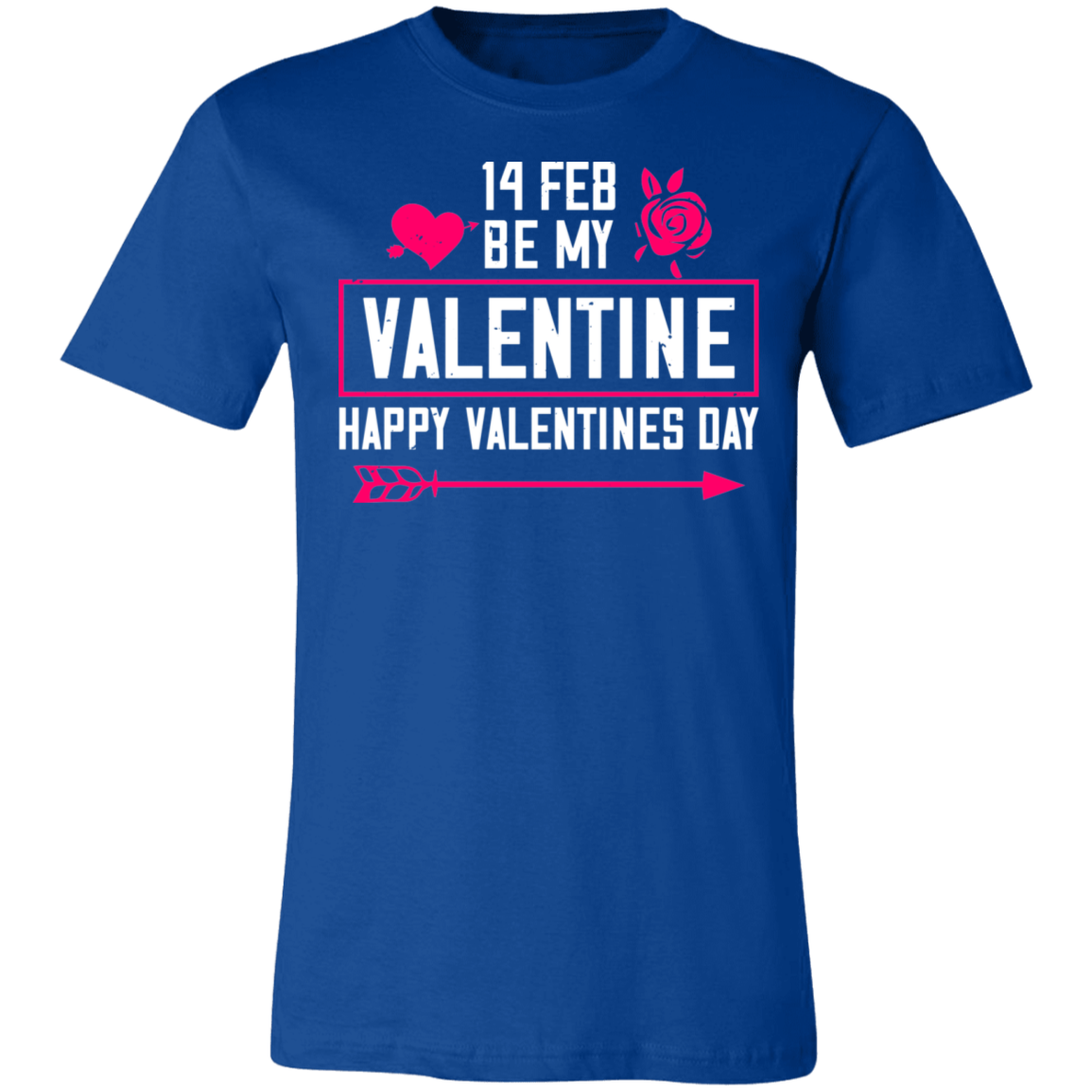 Valentine Design Unisex Jersey Short-Sleeve T-Shirt