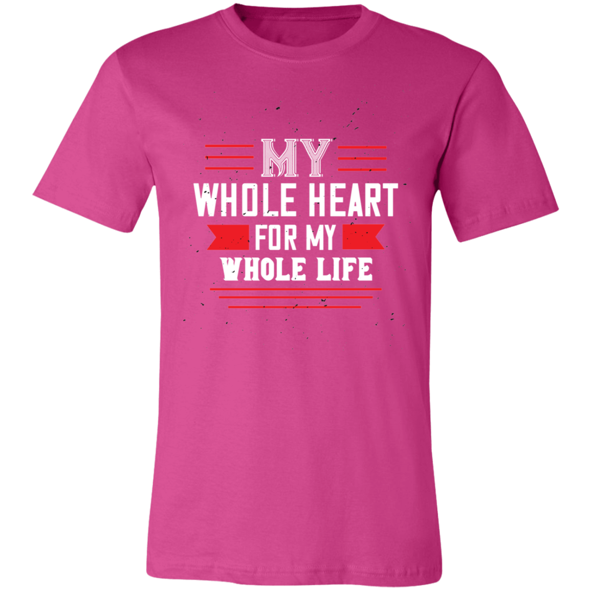 Valentine Design Unisex Jersey Short-Sleeve T-Shirt