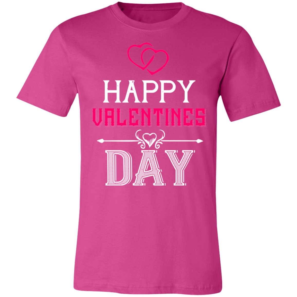Valentine Design Unisex Jersey Short-Sleeve T-Shirt