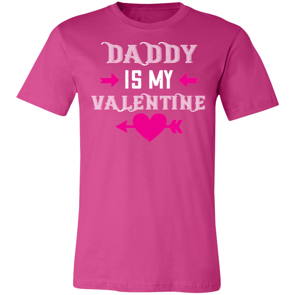 Valentine Design Unisex Jersey Short-Sleeve T-Shirt