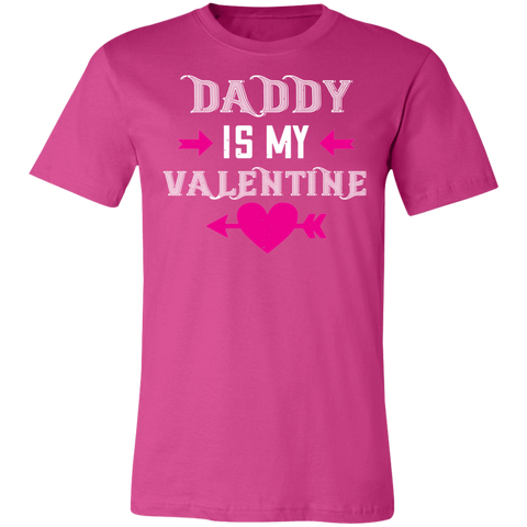 Image of Valentine Design Unisex Jersey Short-Sleeve T-Shirt