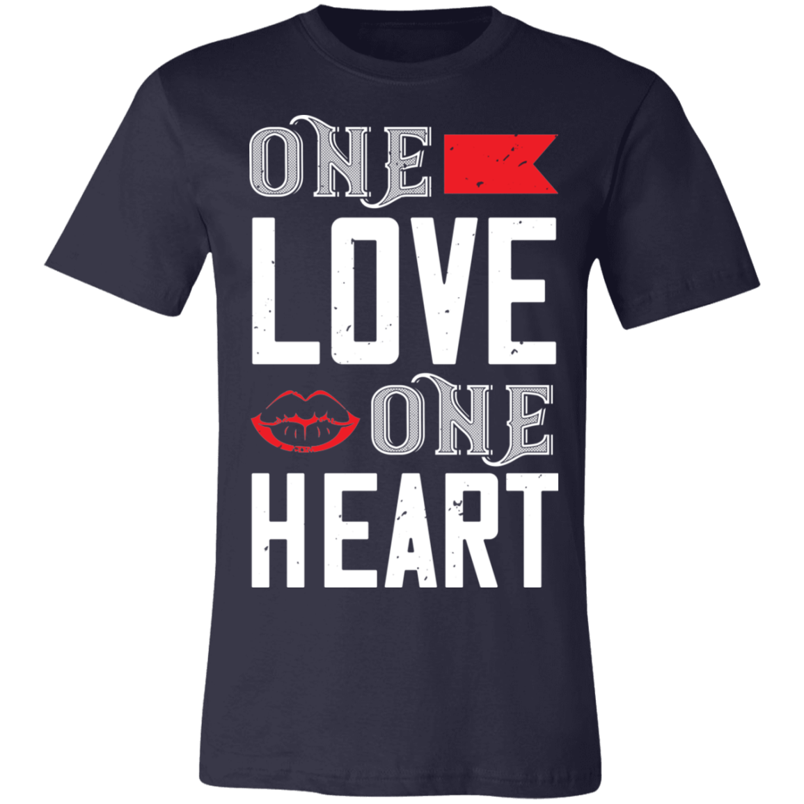 Valentine Design Unisex Jersey Short-Sleeve T-Shirt