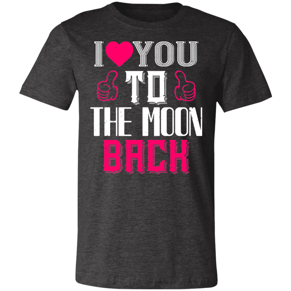Valentine Design Unisex Jersey Short-Sleeve T-Shirt