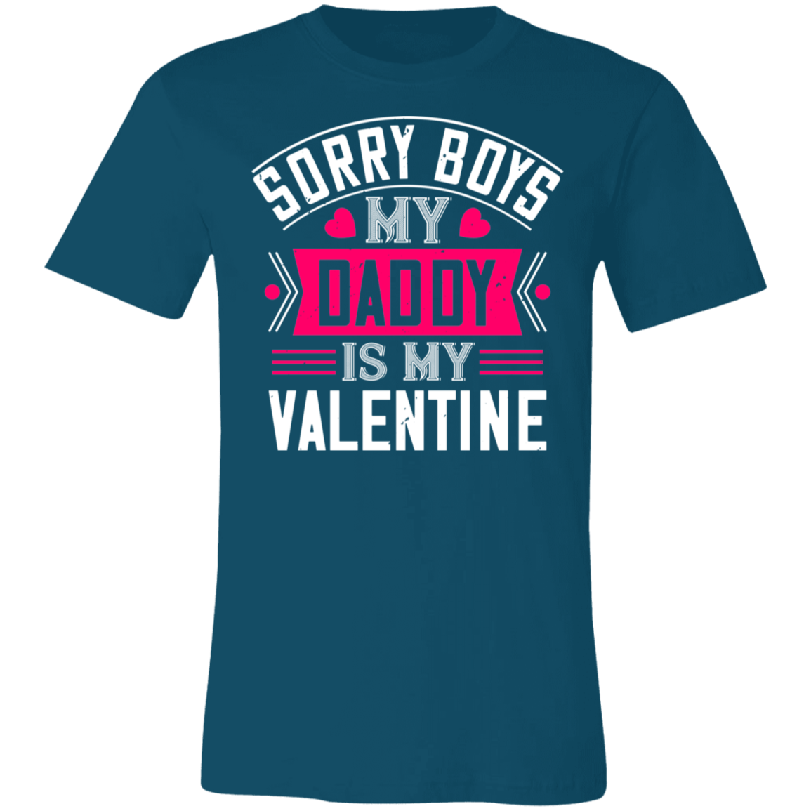 Valentine Design Unisex Jersey Short-Sleeve T-Shirt