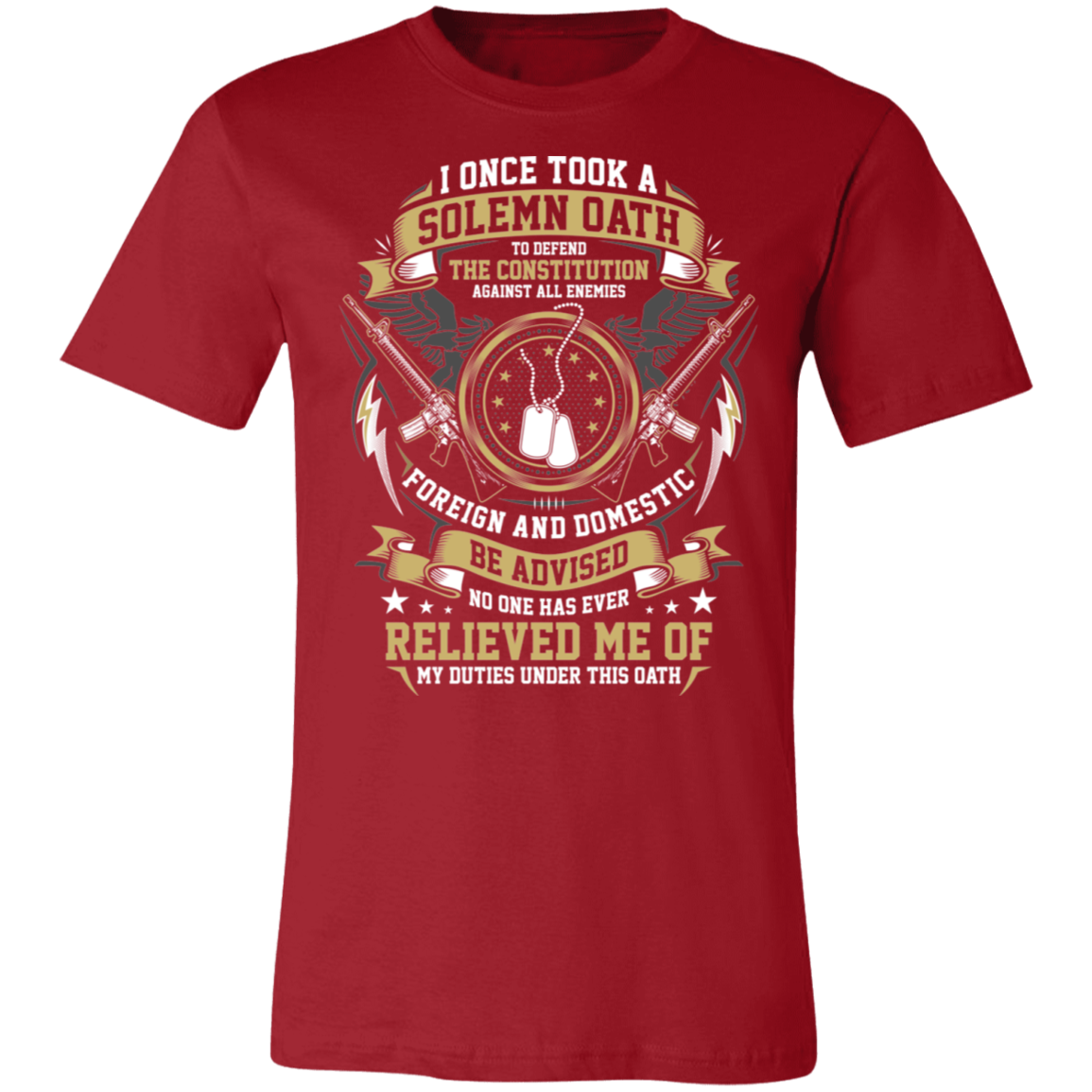 Veteran Design Premium  Unisex Jersey Short-Sleeve T-Shirt