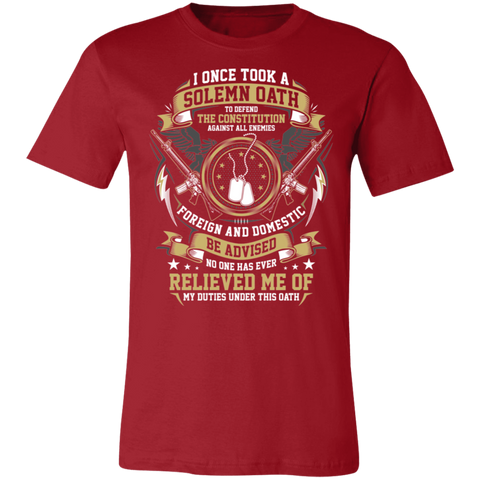 Image of Veteran Design Premium  Unisex Jersey Short-Sleeve T-Shirt
