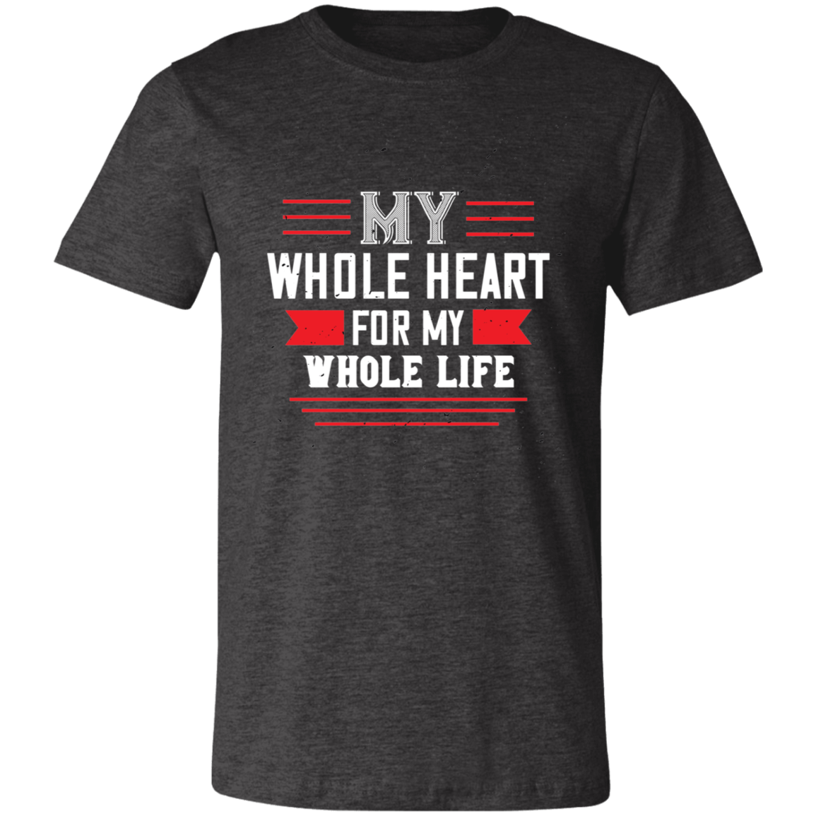 Valentine Design Unisex Jersey Short-Sleeve T-Shirt