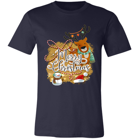 Image of Merry Christmas  Unisex Jersey Short-Sleeve T-Shirt
