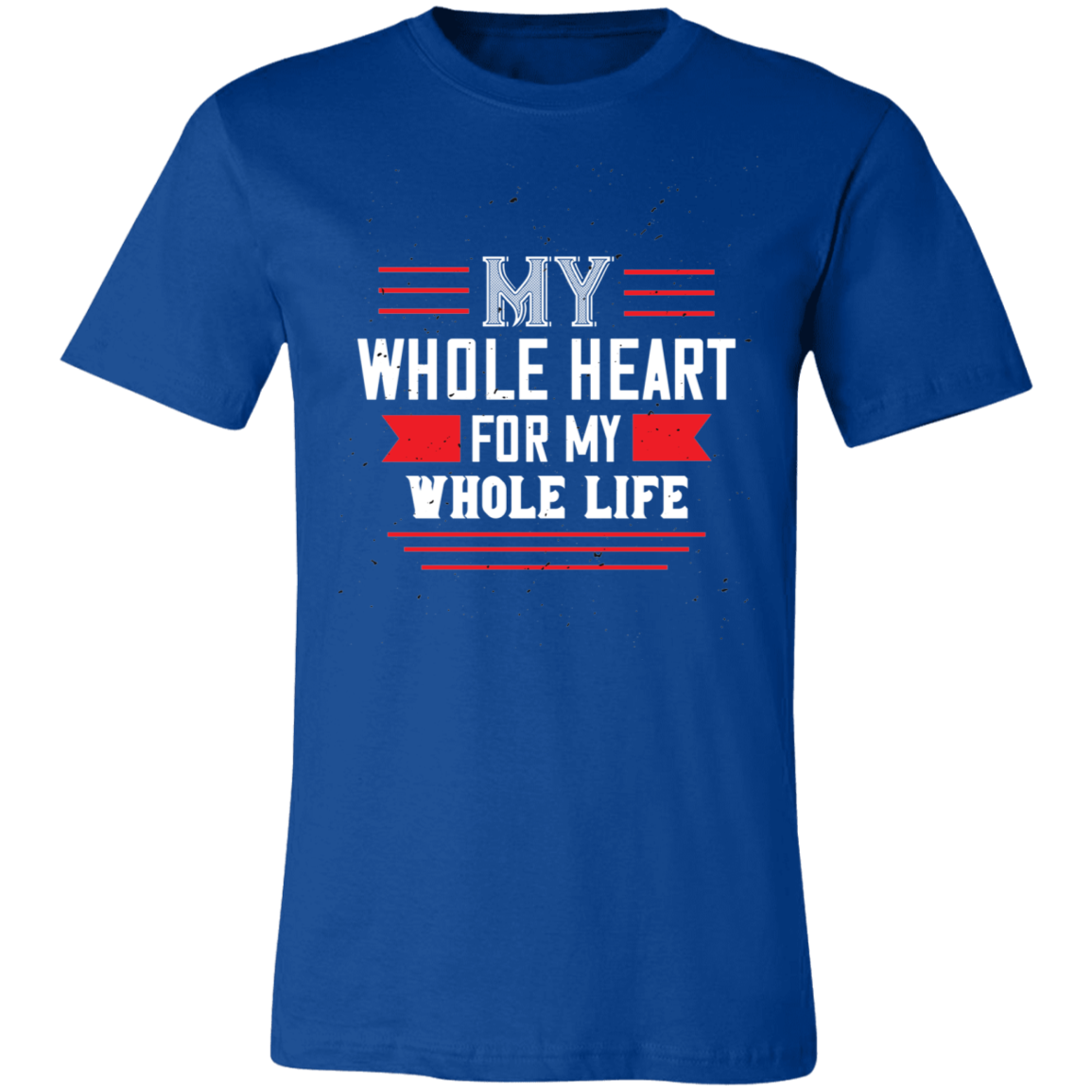 Valentine Design Unisex Jersey Short-Sleeve T-Shirt