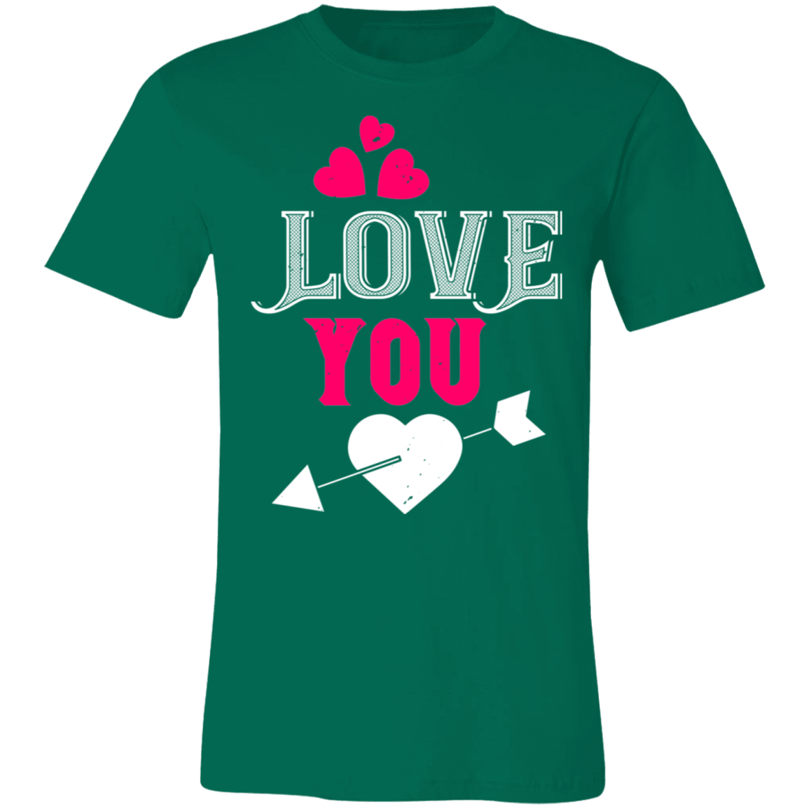 Valentine Design Unisex Jersey Short-Sleeve T-Shirt