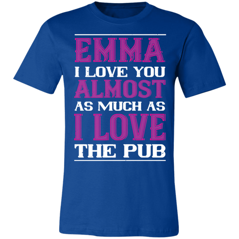 Image of Valentine Design Unisex Jersey Short-Sleeve T-Shirt