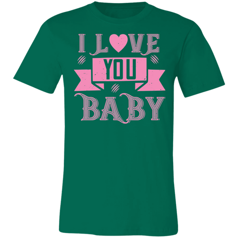 Image of Valentine Design Unisex Jersey Short-Sleeve T-Shirt