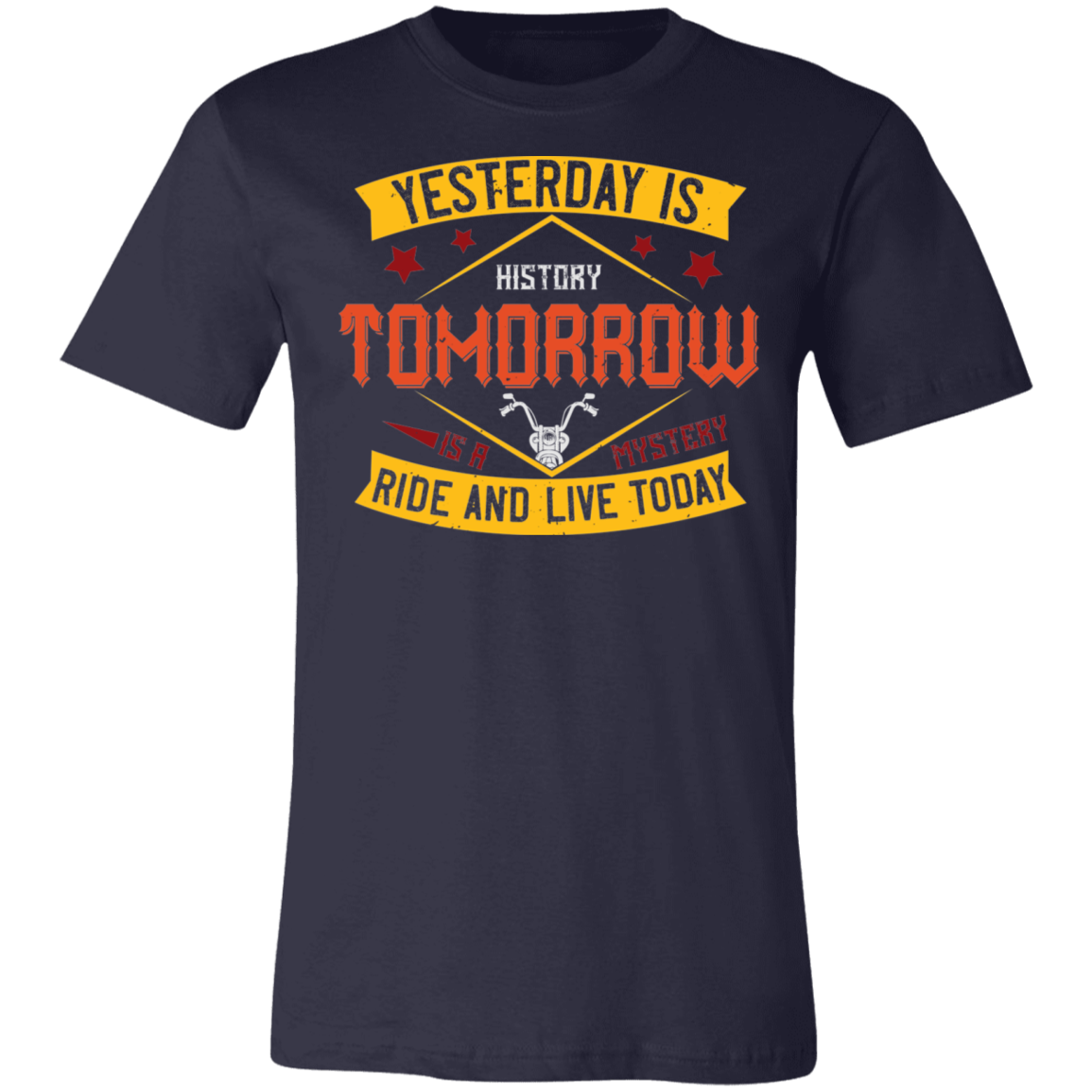 Motorcycle Designs Premium Unisex Jersey Short-Sleeve T-Shirt