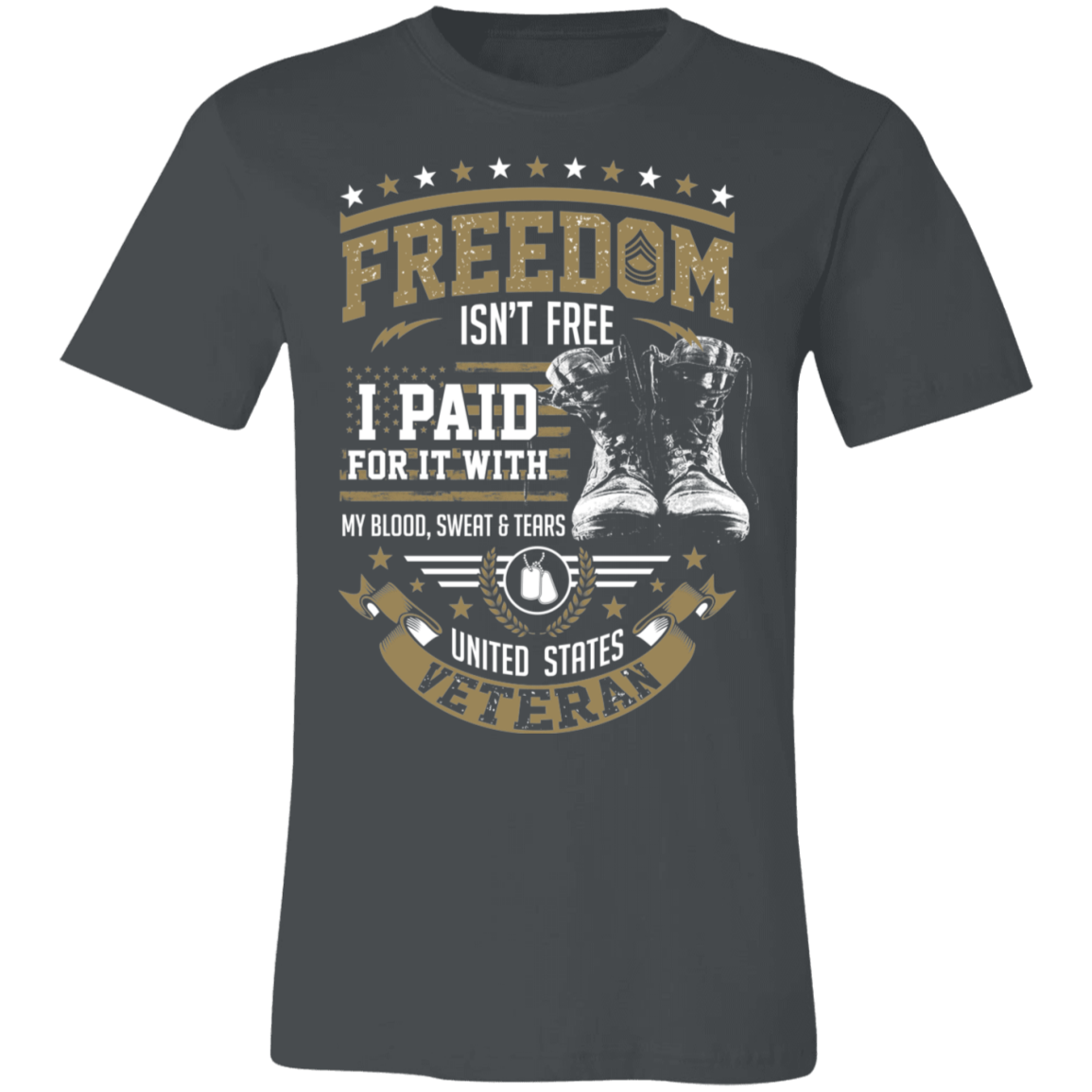 Veteran Design Premium  Unisex Jersey Short-Sleeve T-Shirt