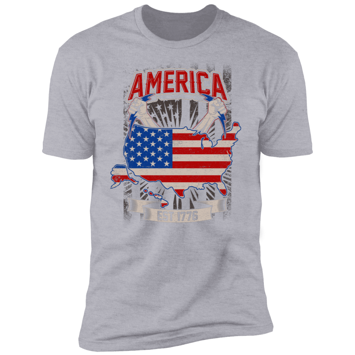 American Est 1776 Premium Short Sleeve T-Shirt