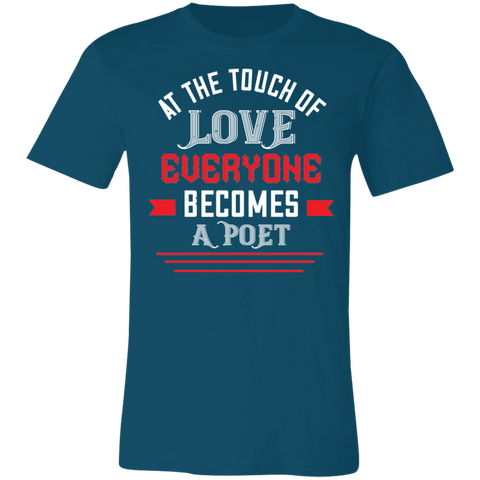 Image of Valentine Design Unisex Jersey Short-Sleeve T-Shirt