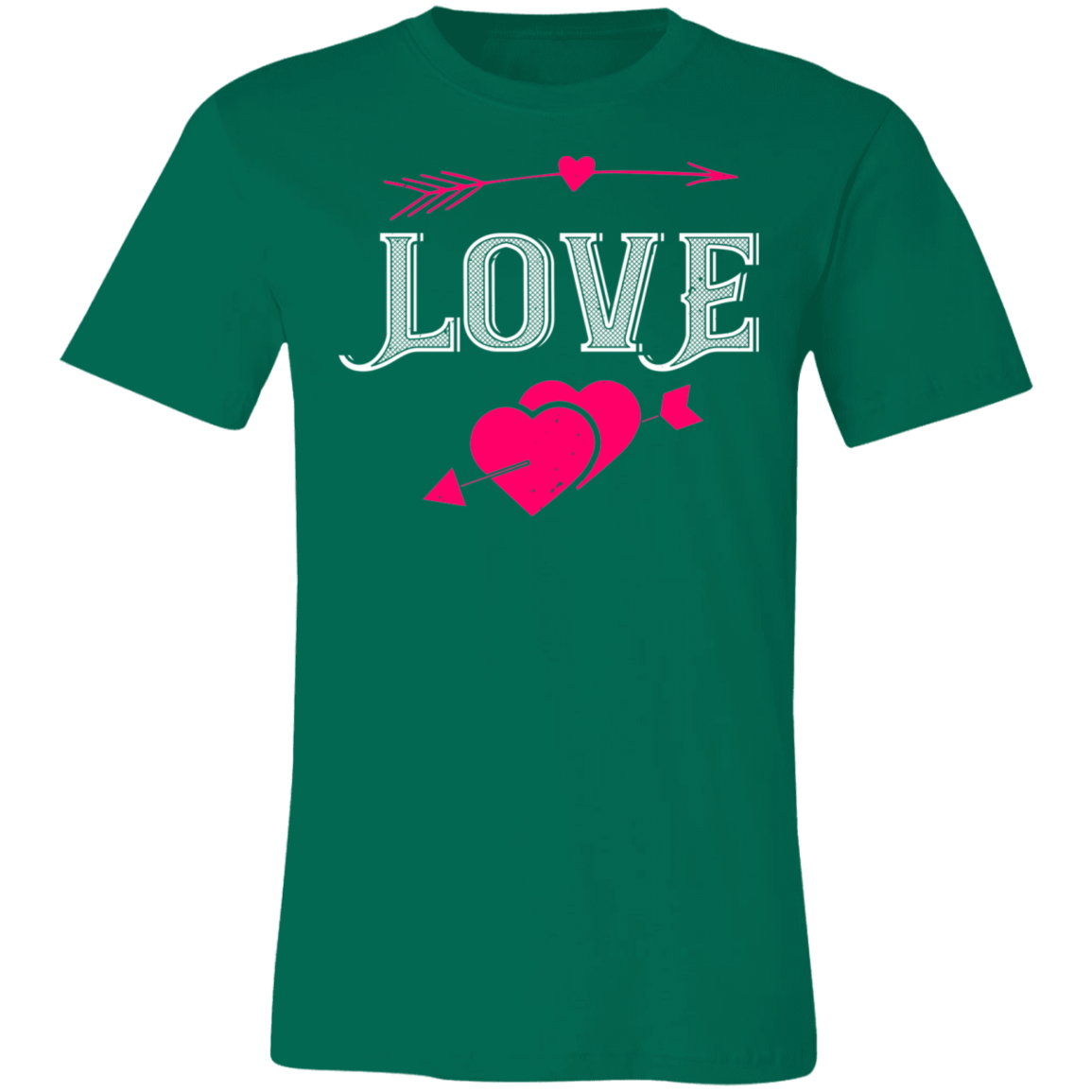 Valentine Design Unisex Jersey Short-Sleeve T-Shirt