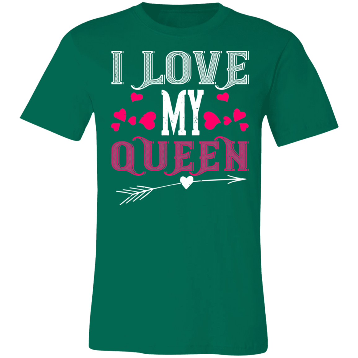 Valentine Design Unisex Jersey Short-Sleeve T-Shirt