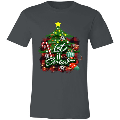 Image of Let it Snow Unisex Jersey Short-Sleeve T-Shirt