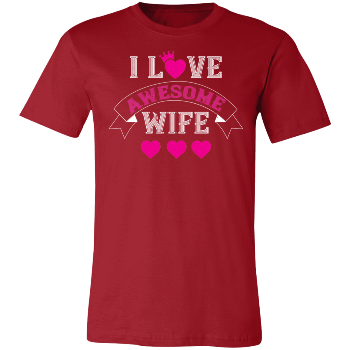 Valentine Design Unisex Jersey Short-Sleeve T-Shirt