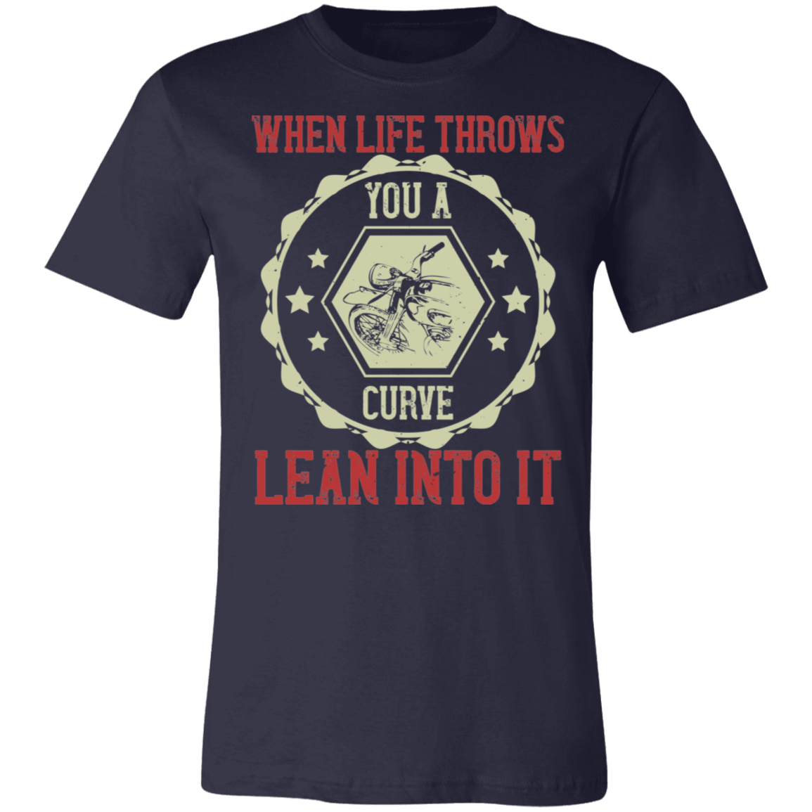 Motorcycle Designs Premium Unisex Jersey Short-Sleeve T-Shirt
