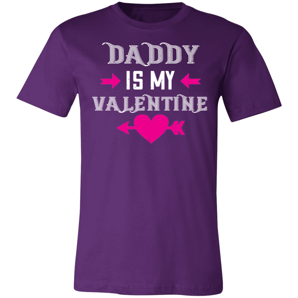 Valentine Design Unisex Jersey Short-Sleeve T-Shirt