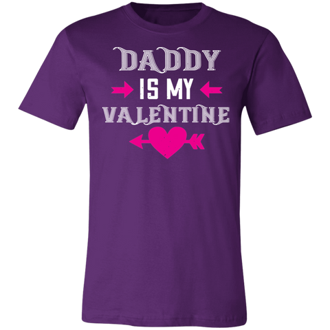 Image of Valentine Design Unisex Jersey Short-Sleeve T-Shirt