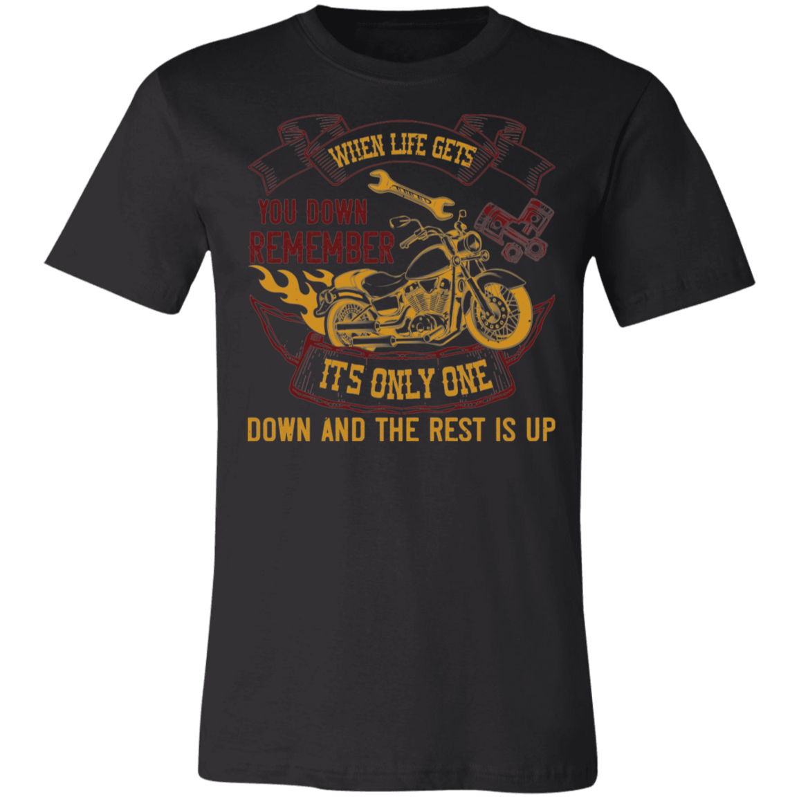Motorcycle Designs Premium Unisex Jersey Short-Sleeve T-Shirt