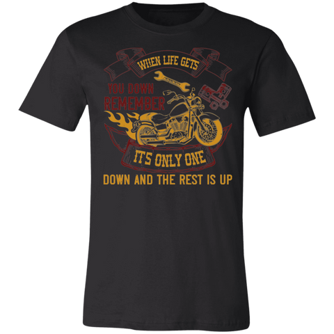 Image of Motorcycle Designs Premium Unisex Jersey Short-Sleeve T-Shirt