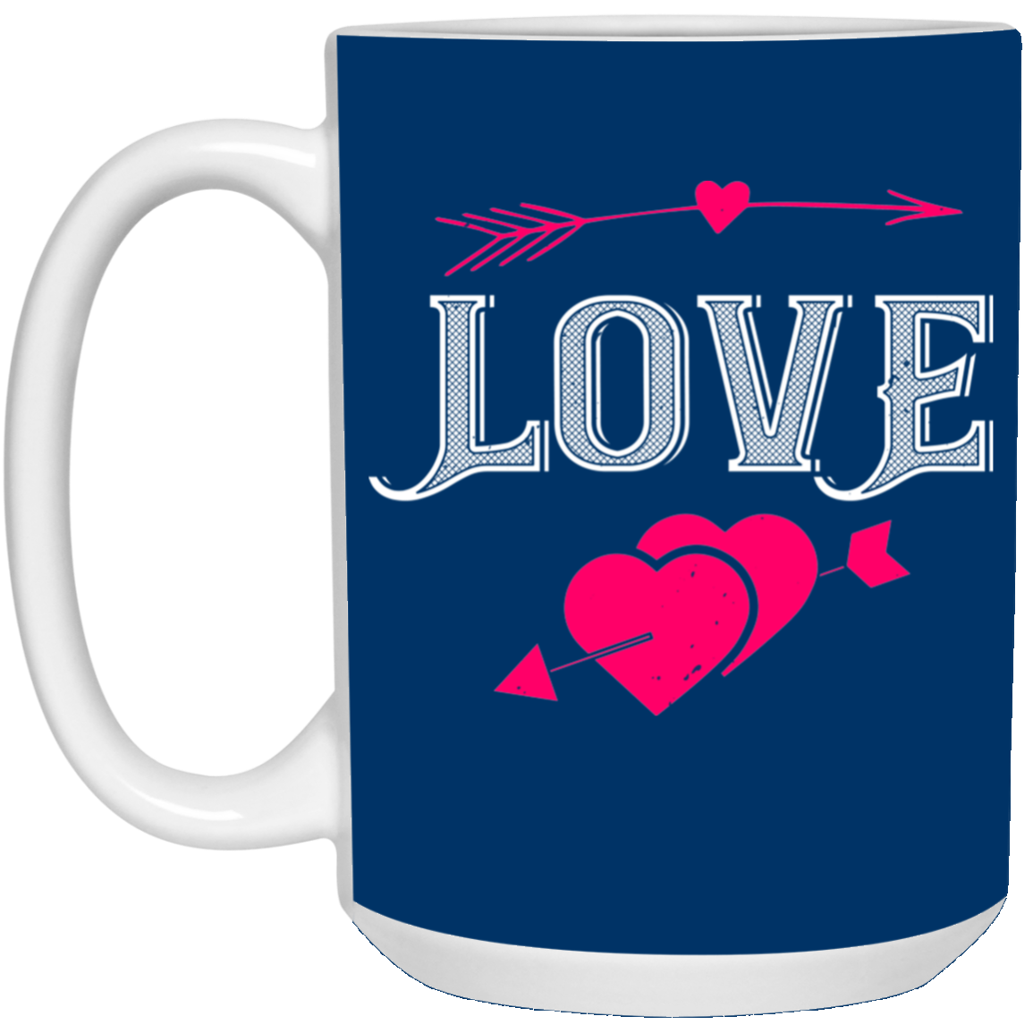 21504 15 oz. White Mug