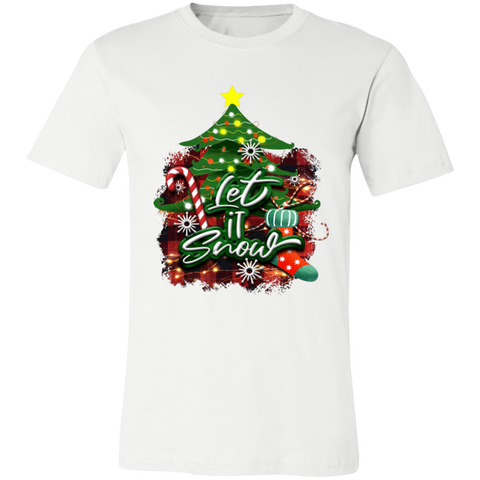 Image of Let it Snow Unisex Jersey Short-Sleeve T-Shirt