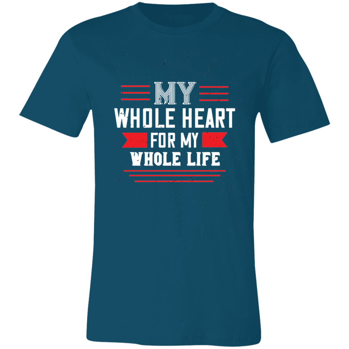 Valentine Design Unisex Jersey Short-Sleeve T-Shirt