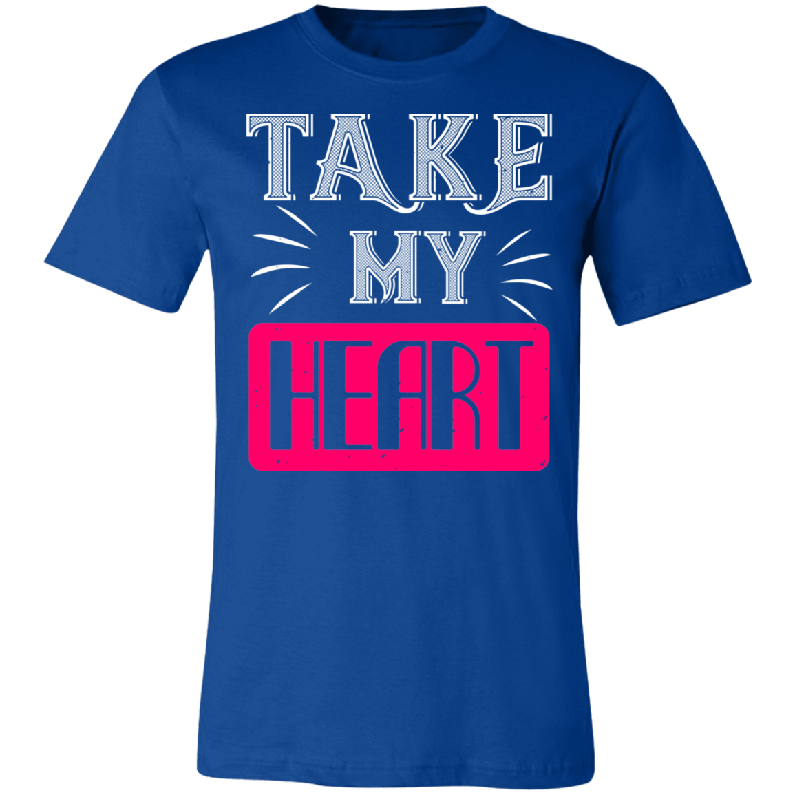 Valentine Design Unisex Jersey Short-Sleeve T-Shirt