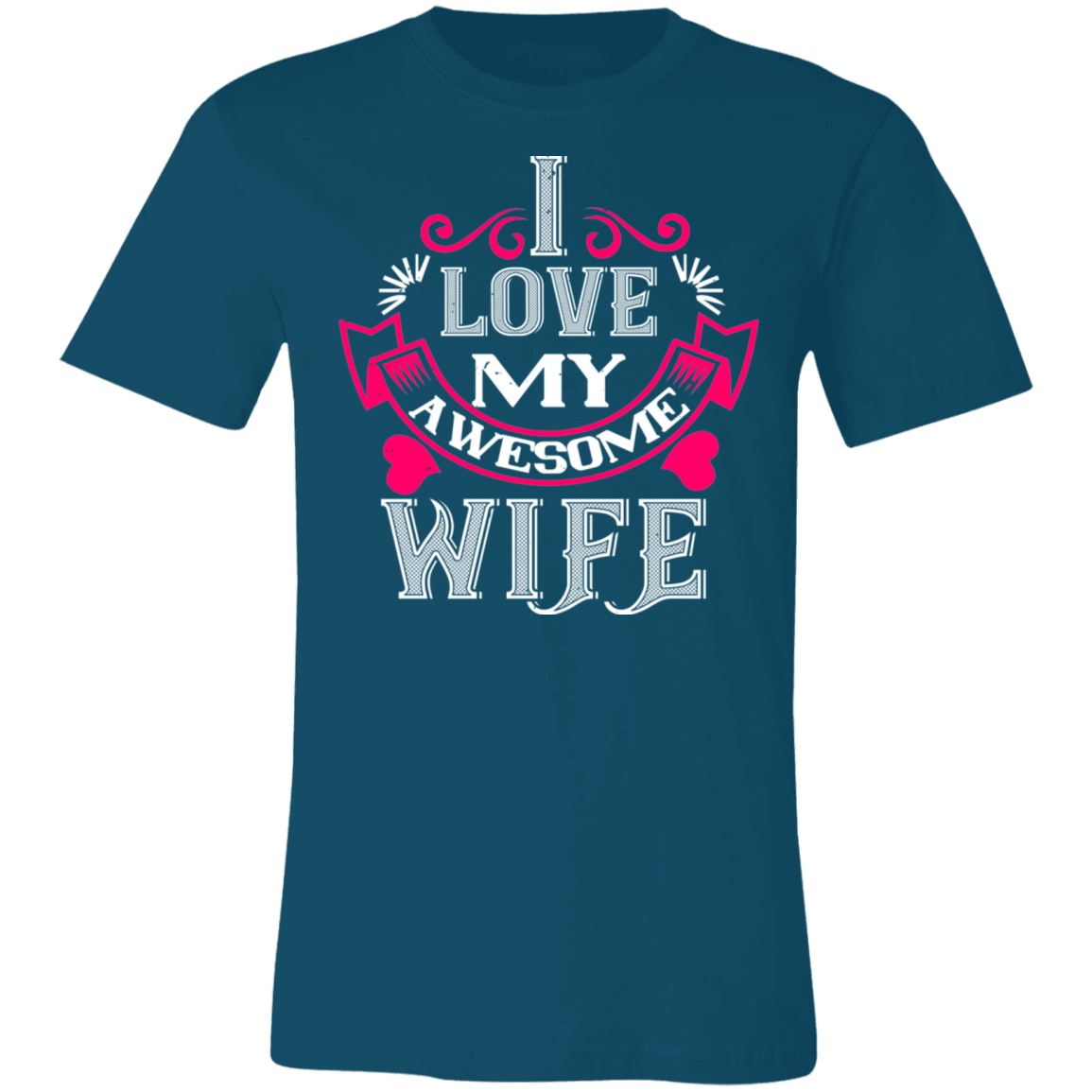 Valentine Design Unisex Jersey Short-Sleeve T-Shirt