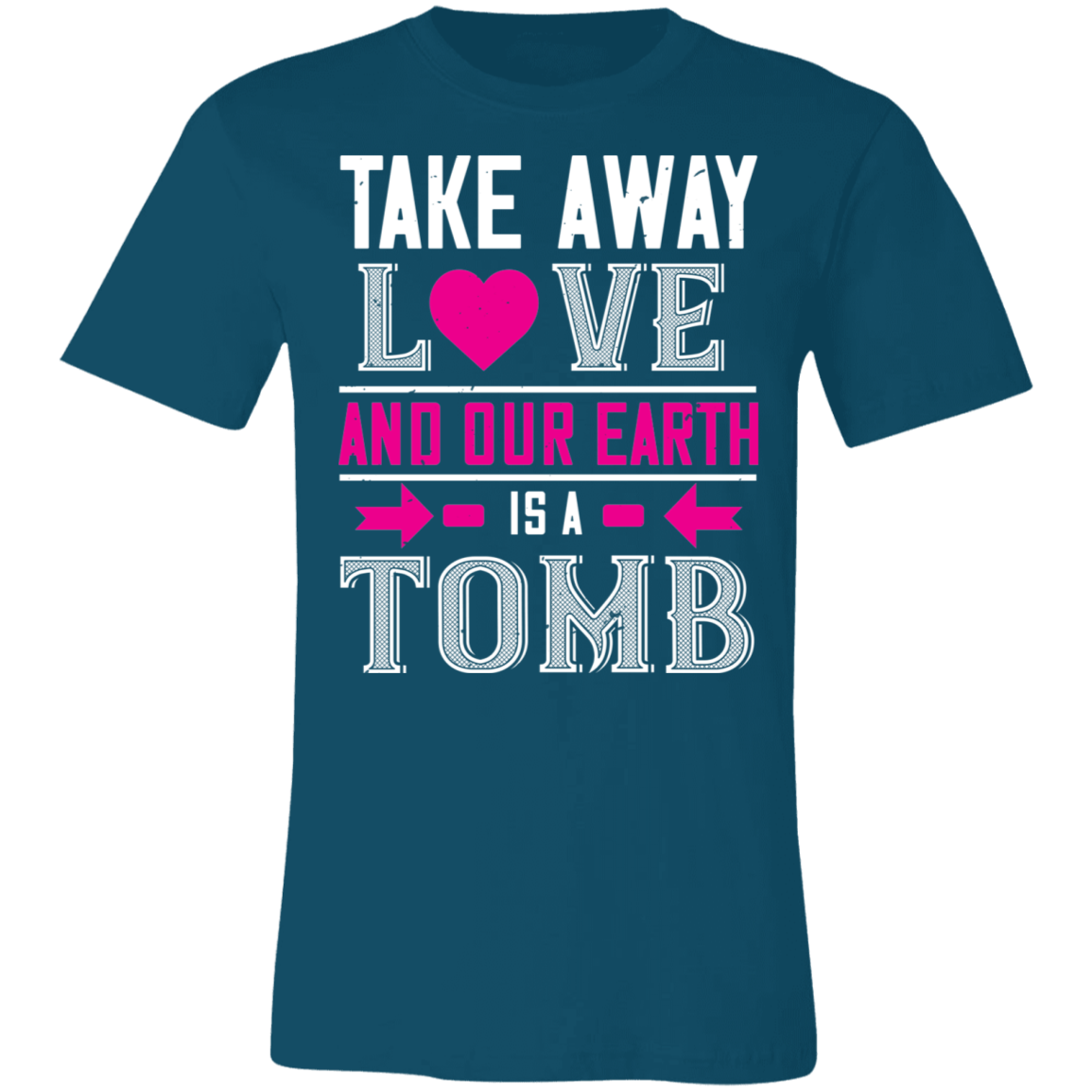 Valentine Design Unisex Jersey Short-Sleeve T-Shirt