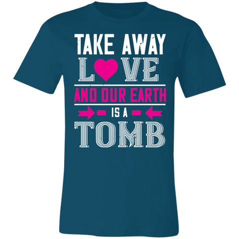 Image of Valentine Design Unisex Jersey Short-Sleeve T-Shirt