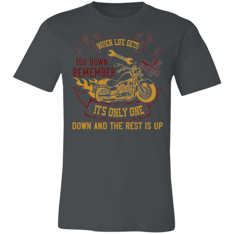 Image of Motorcycle Designs Premium Unisex Jersey Short-Sleeve T-Shirt