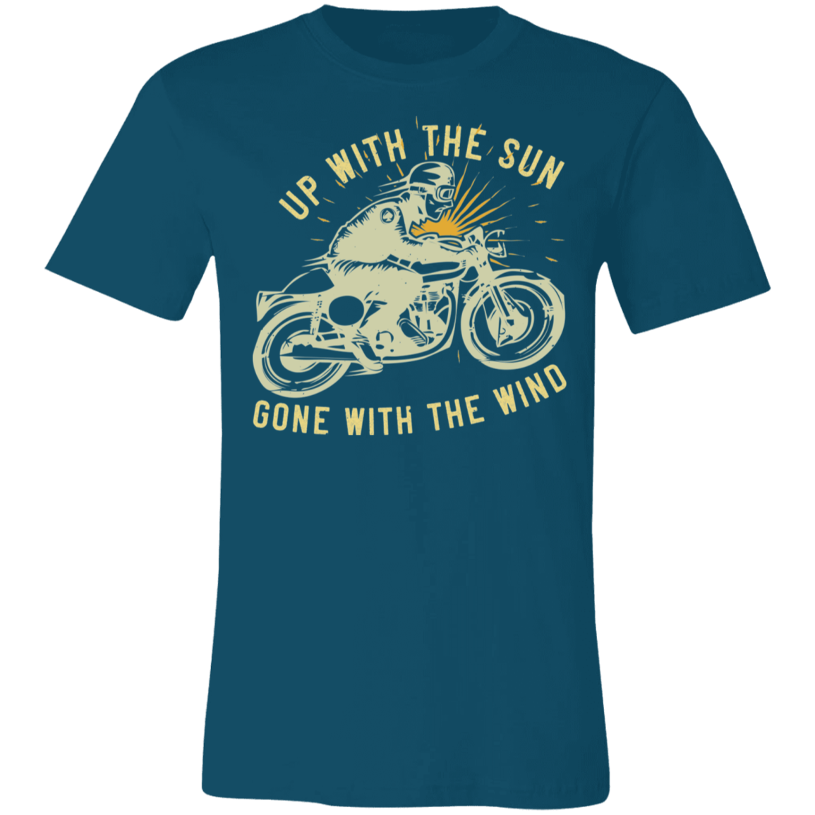 Motorcycle Designs Premium Unisex Jersey Short-Sleeve T-Shirt
