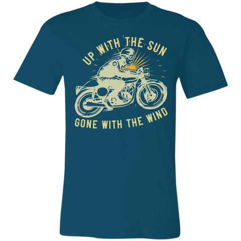 Image of Motorcycle Designs Premium Unisex Jersey Short-Sleeve T-Shirt