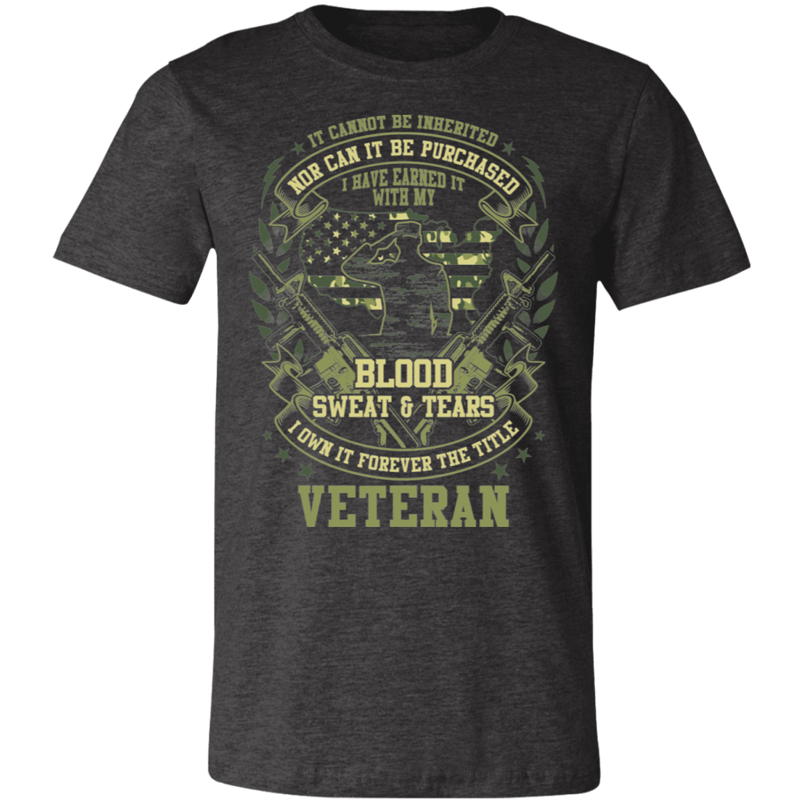 Veteran Design Premium  Unisex Jersey Short-Sleeve T-Shirt