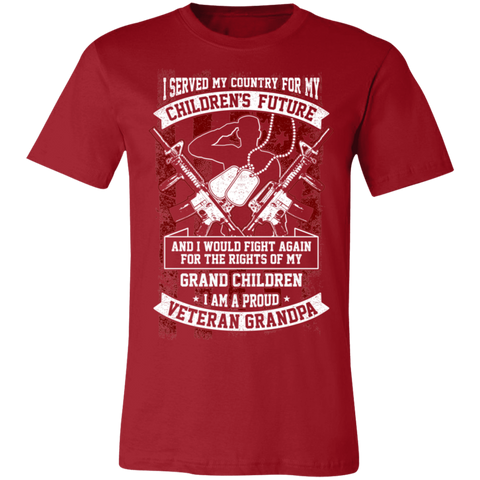 Image of Veteran Design Premium  Unisex Jersey Short-Sleeve T-Shirt