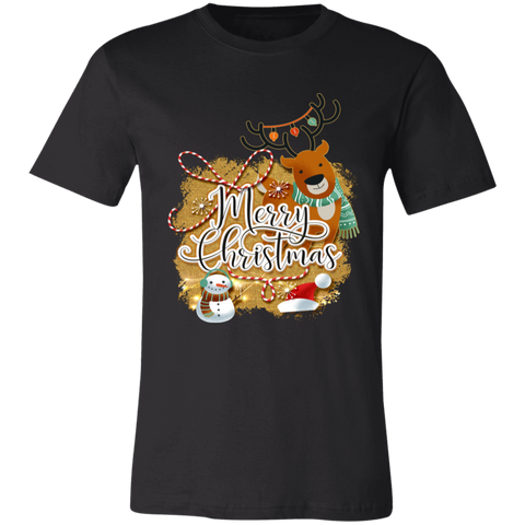 Image of Merry Christmas  Unisex Jersey Short-Sleeve T-Shirt