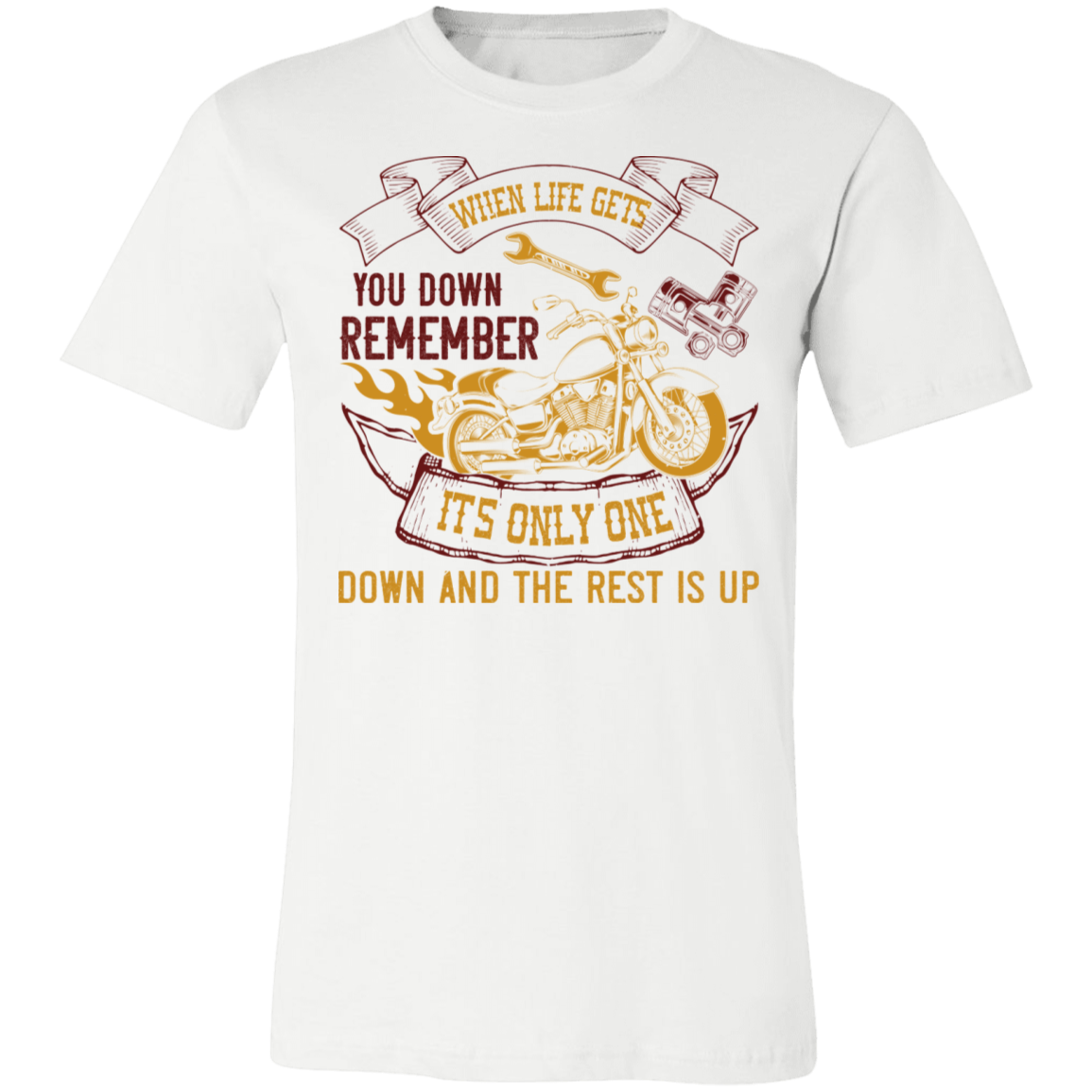 Motorcycle Designs Premium Unisex Jersey Short-Sleeve T-Shirt