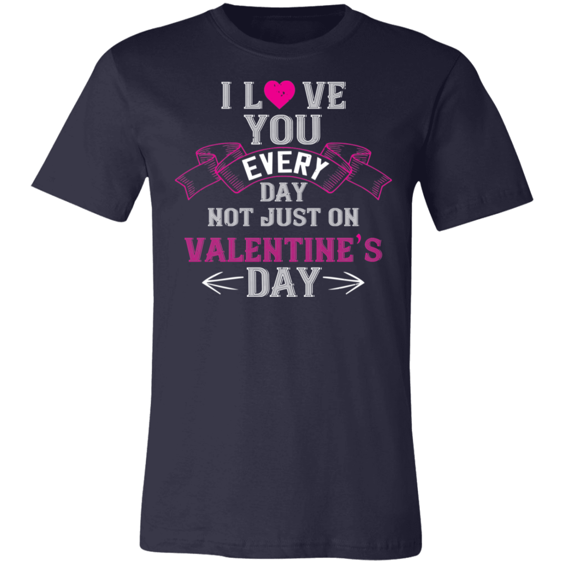 Valentine Design Unisex Jersey Short-Sleeve T-Shirt