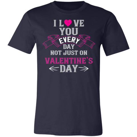 Image of Valentine Design Unisex Jersey Short-Sleeve T-Shirt